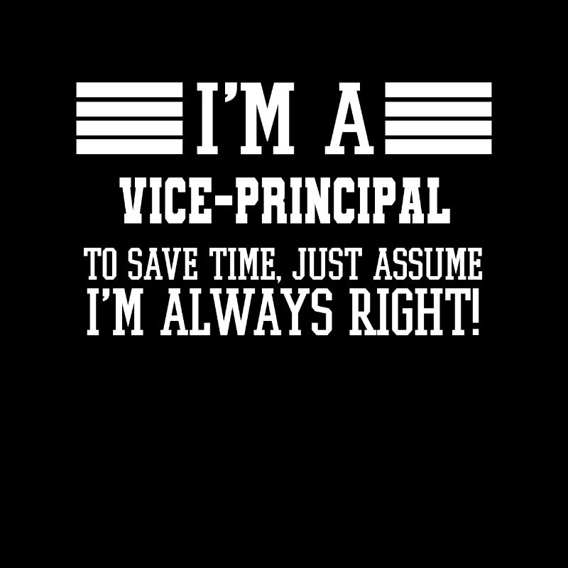 Vize-Principal-Geschenk, ich bin ein Vize-Principal zu sparen