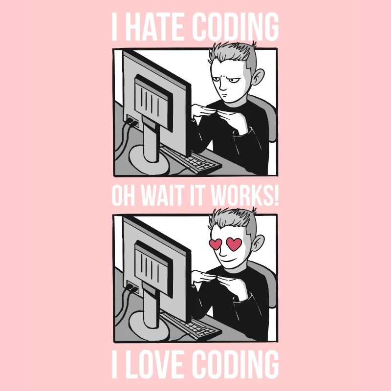 I Love Coding Programmieren Geschenk