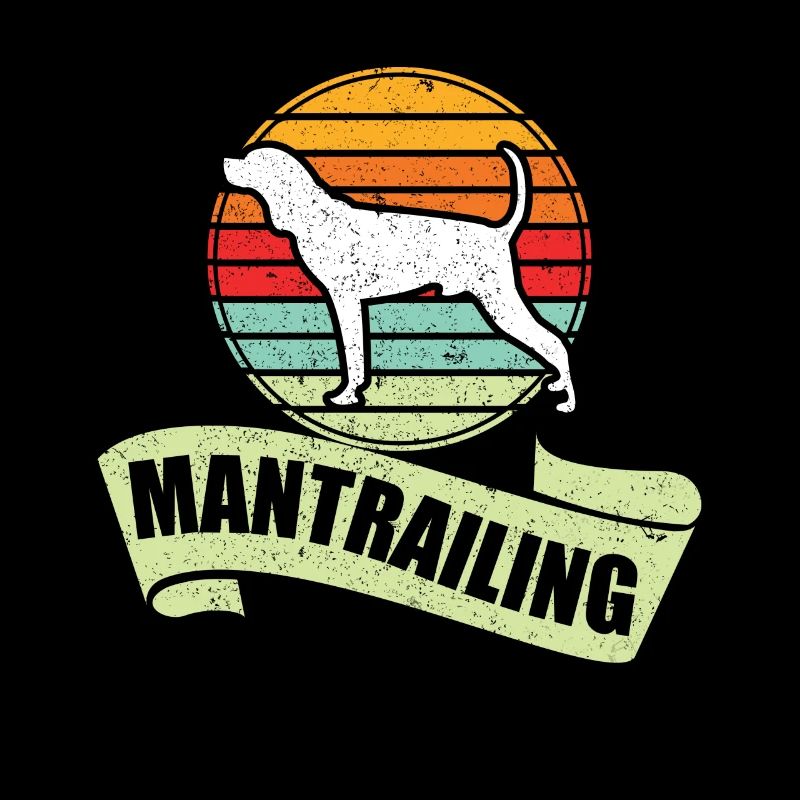Mantrailer Mantrailing Perro de Rastreo Perro Deporte