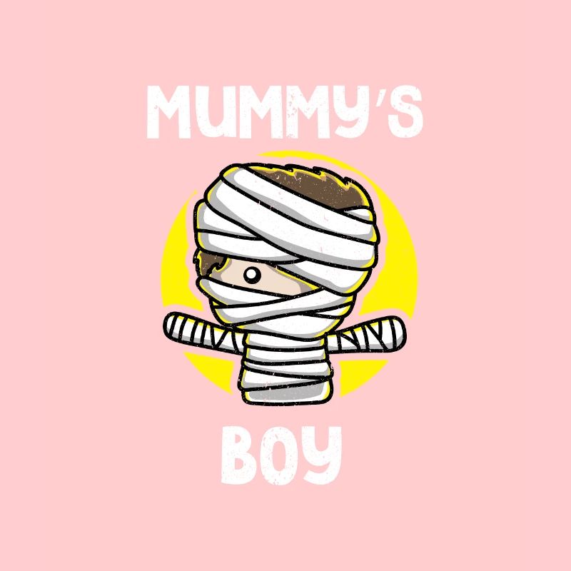 Muttersöhnchen Mamas Junge Mumie Gips