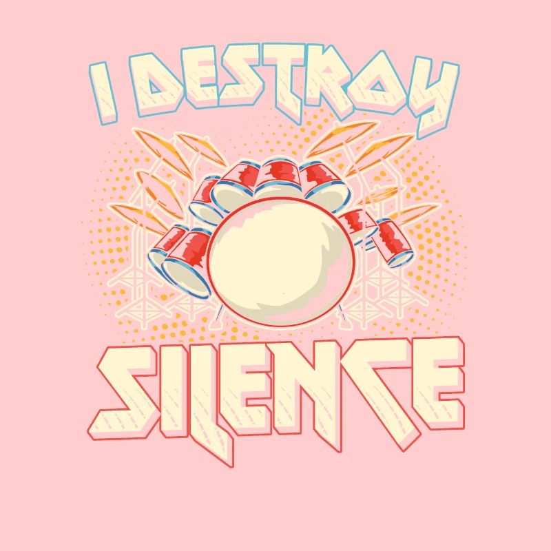I Destroy Silence Schlagzeug