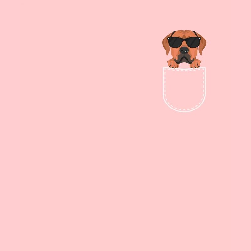 Rhodesian Ridgeback in der Brusttasche
