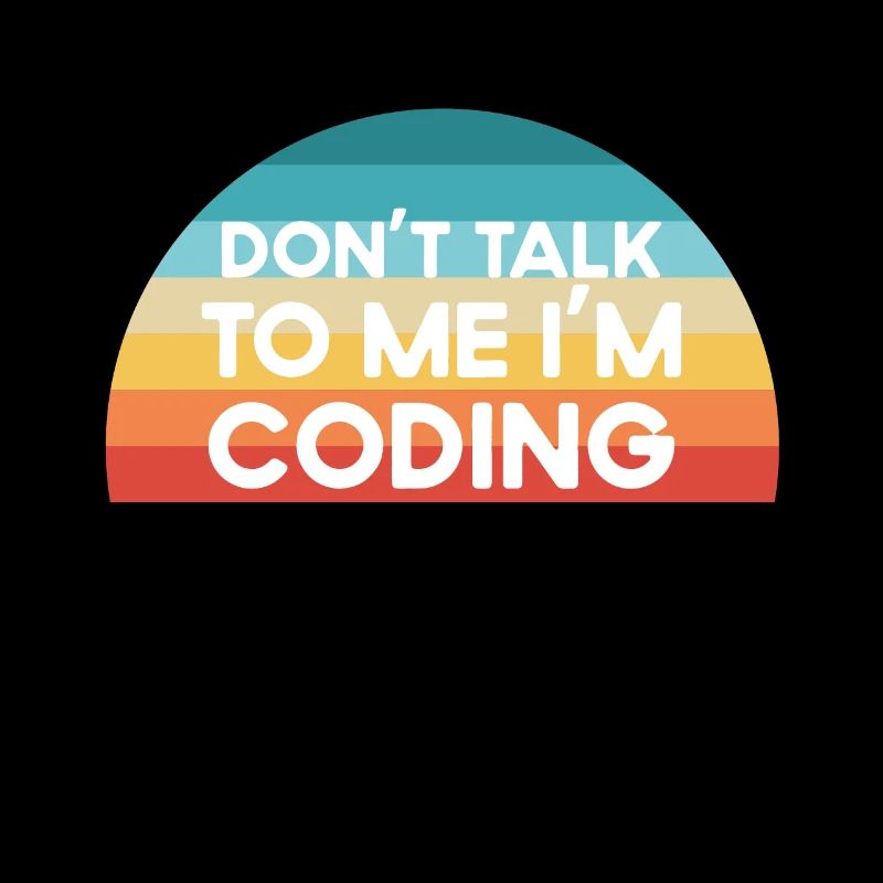 Sprich nicht mit mir, ich programmiere funny gift