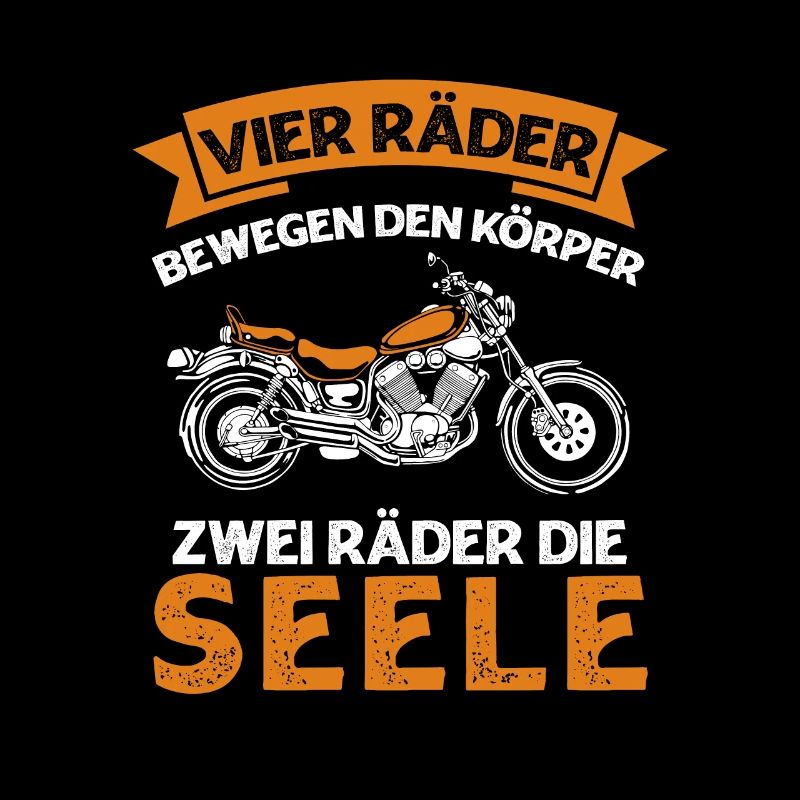 Vier Räder Bewegen Den Körper Zwei Räder Die Seele