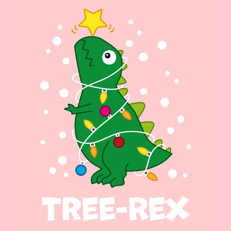 Arbre Rex Noël Weihnachten Ugly T Rex