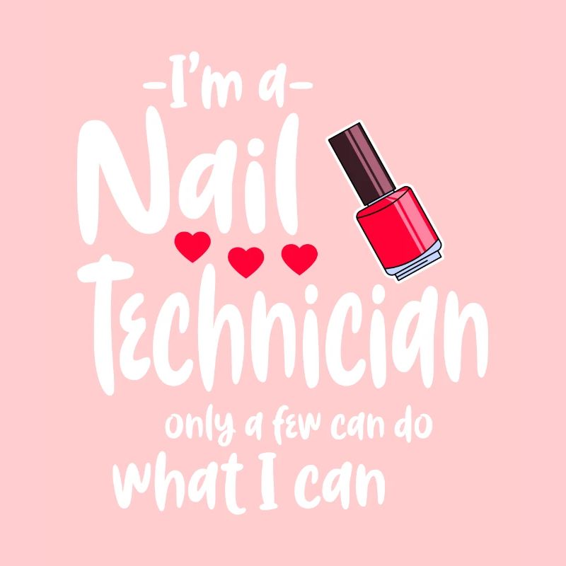 Nail technician work
