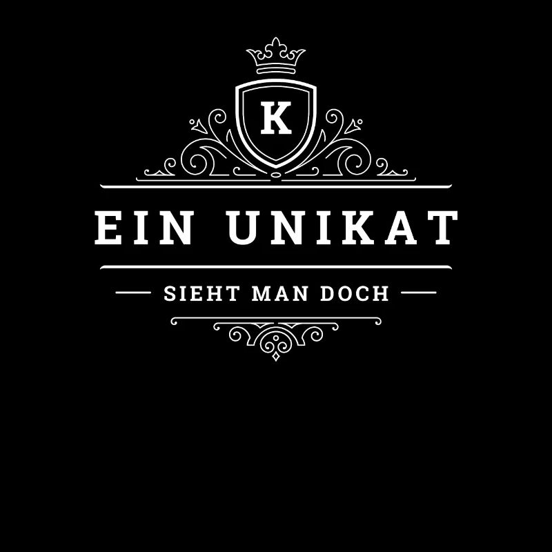 Ein Unikat Ein Einzelstück Anfangsbuchstabe K Name