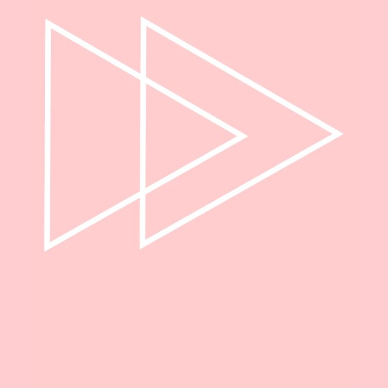 Double Triangle White