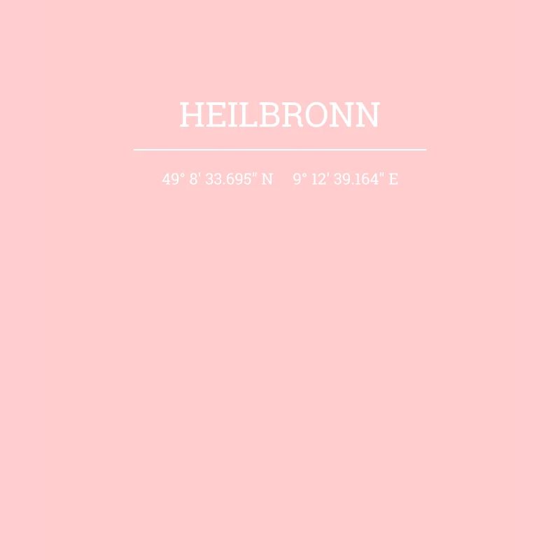 Heilbronn Coordinates Gift