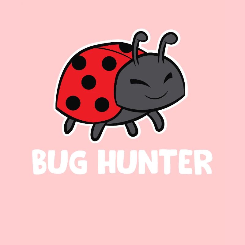 Bug Hunter Funny Ladybug