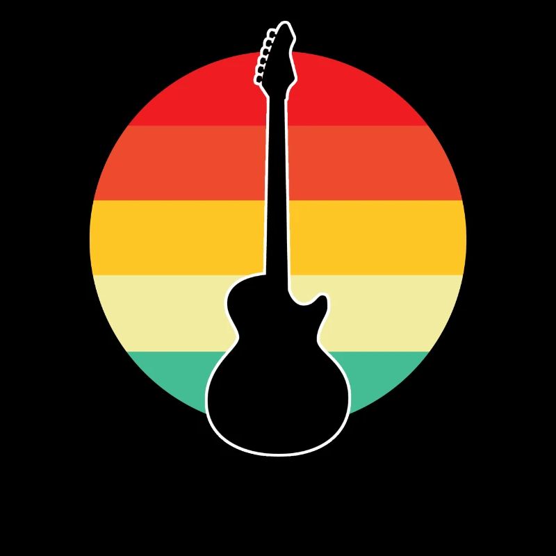 E Guitar Retro