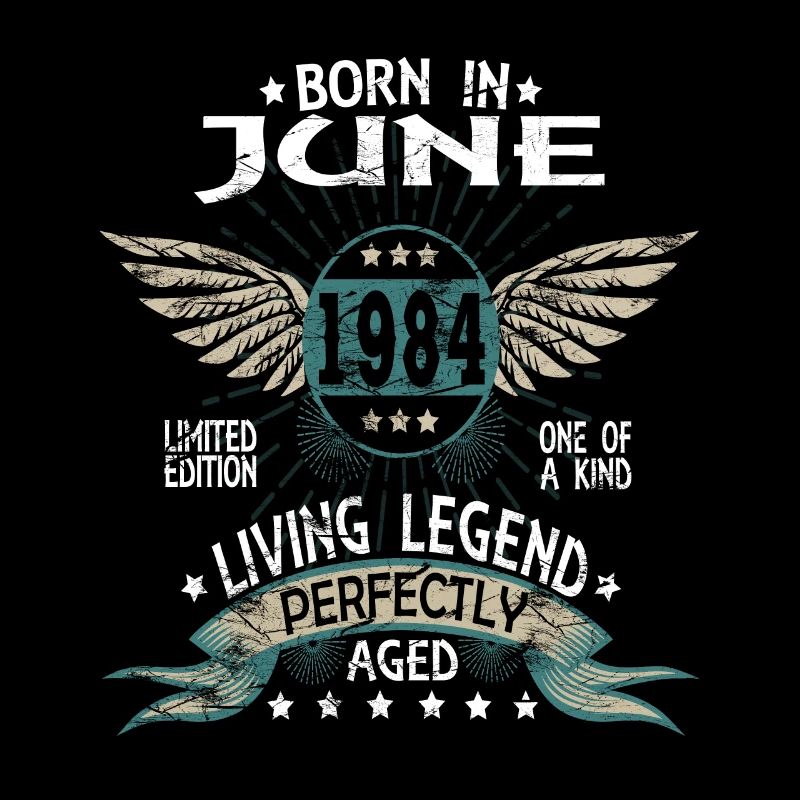 Legends Born in June 1984