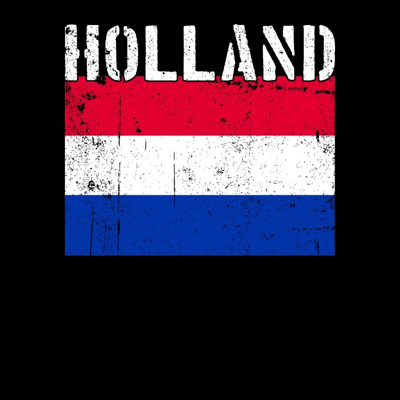 Hollande Pays-Bas Drapeau Vintage