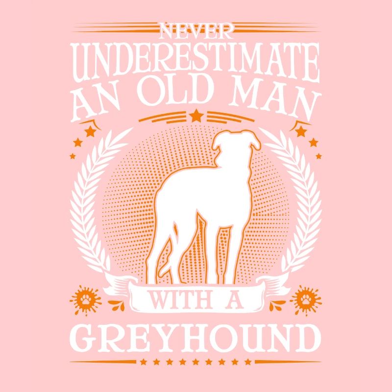 Greyhound Old Man Lévrier britannique