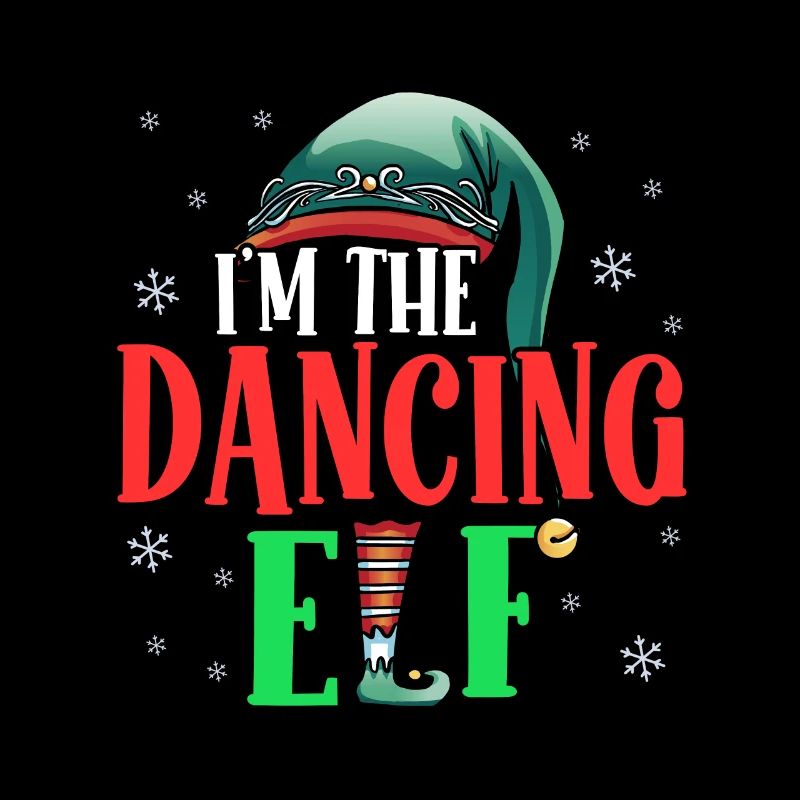 Drôle de danseuse Je suis l’elfe dansant Vacances de Noël