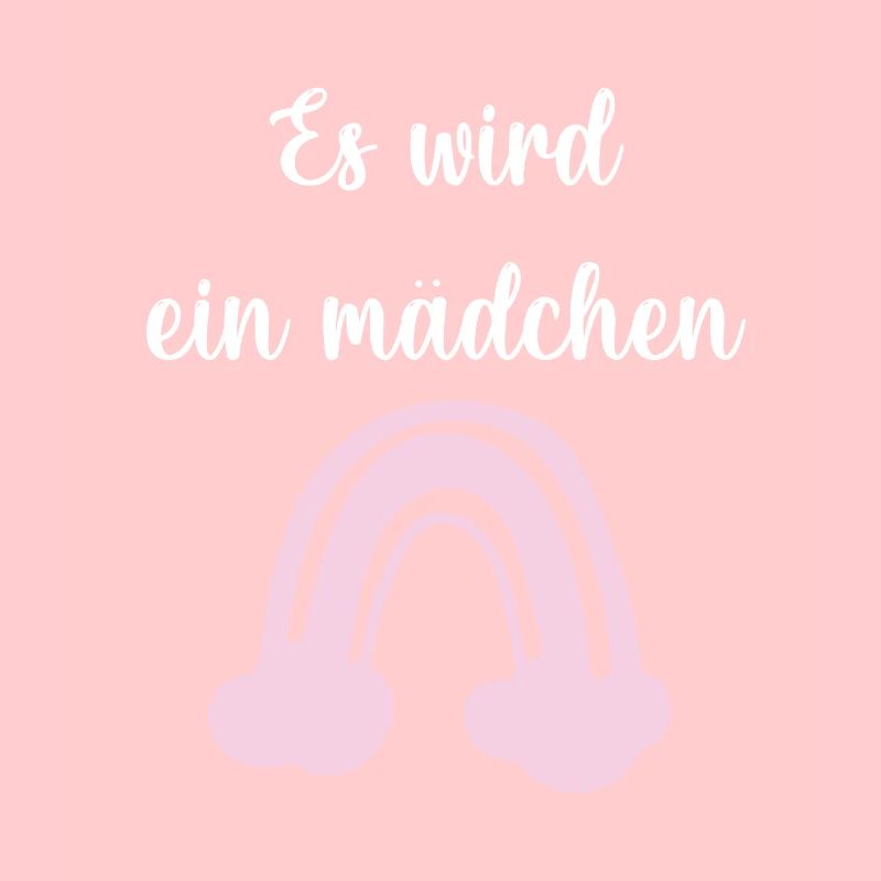 Es wird ein Mädchen!