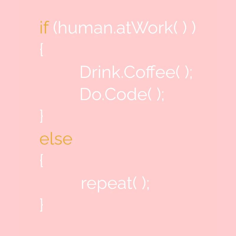 Programmeur Informaticien Café Cadeau C# Java