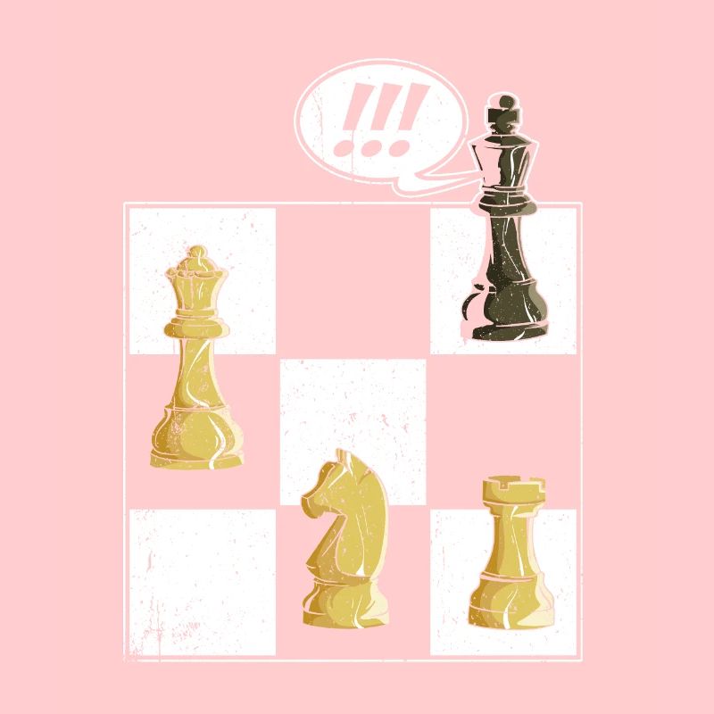 Jeu d’échecs Tshirt Chessboard Checkmate Chess