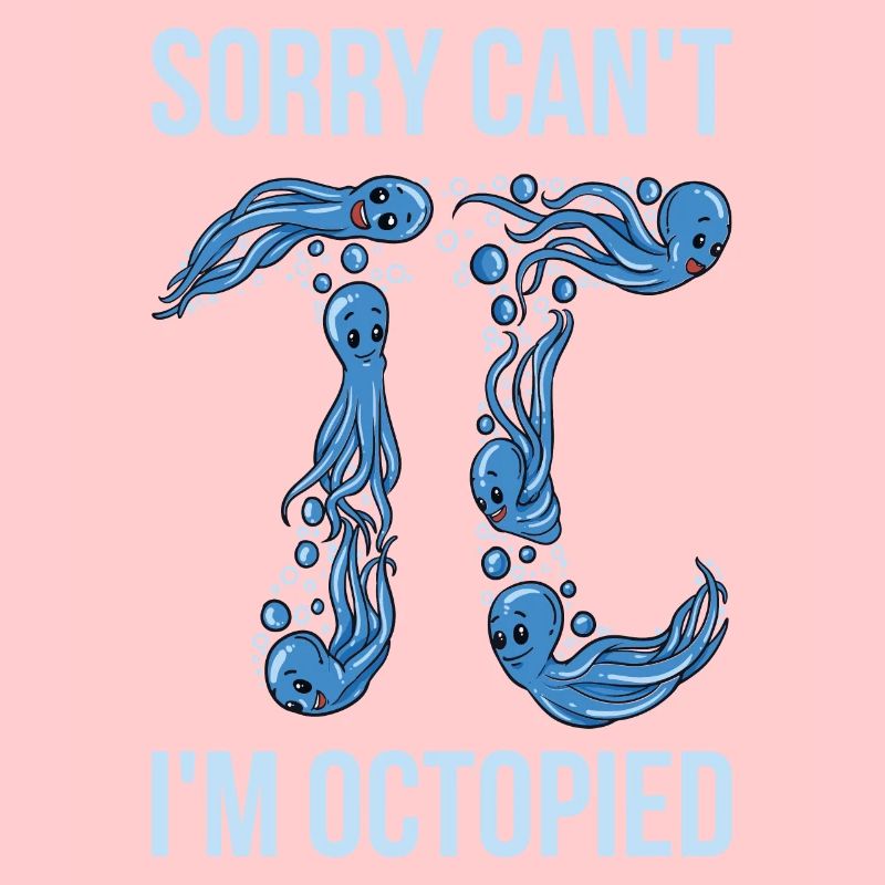 Octopi Math Pi Tag Cadeau