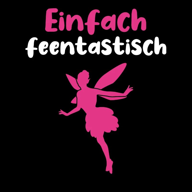 Fee Elfe Lustiger Spruch Damen Mädchen Geschenk