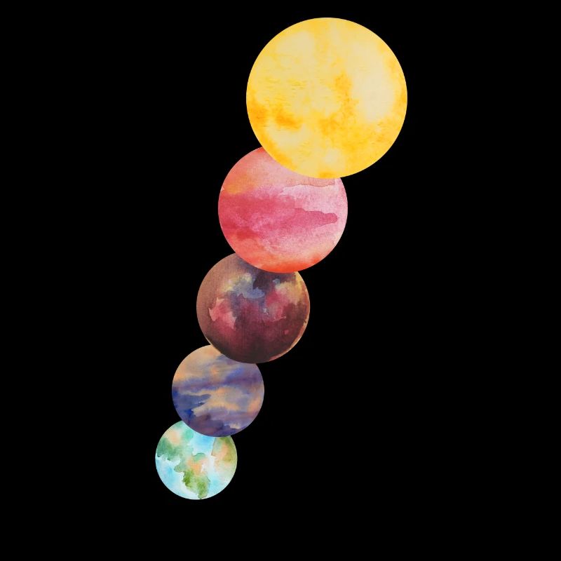 super planets on the space
