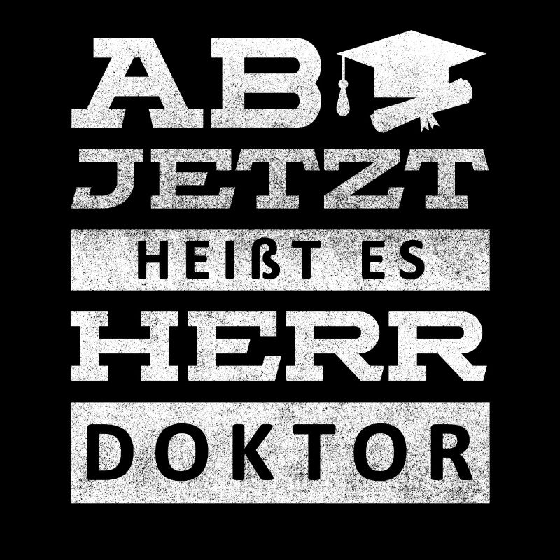 Ab jetzt heißt es Herr Doktor