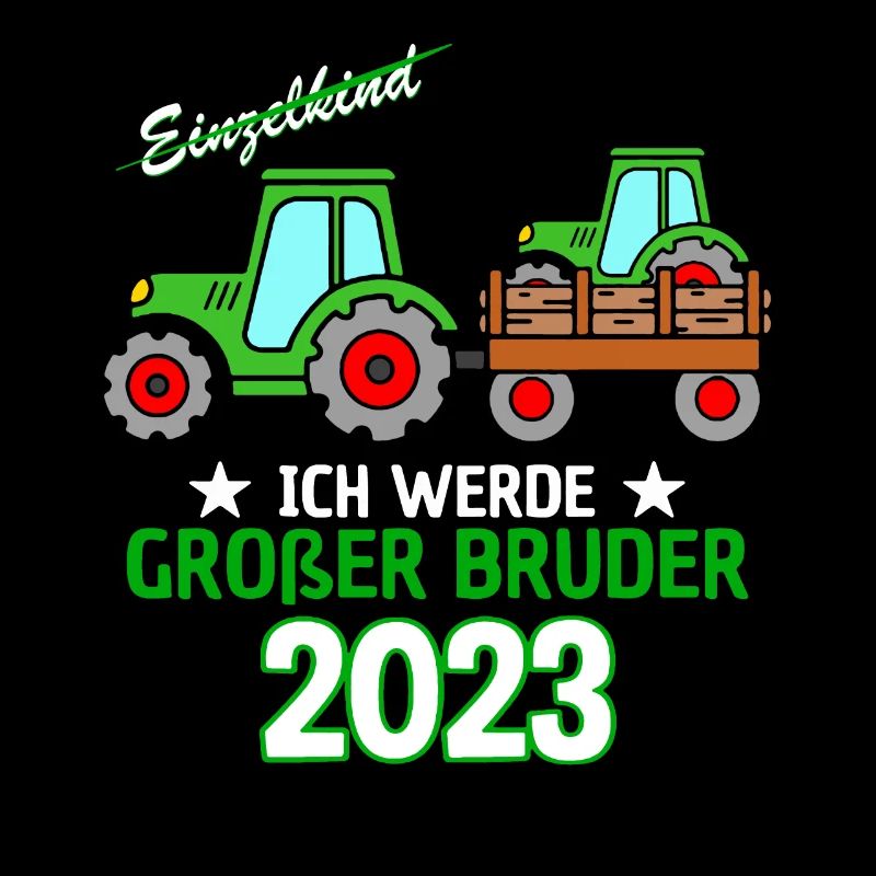 Ich Werde Großer Bruder 2023 - Geburt Sohn Traktor