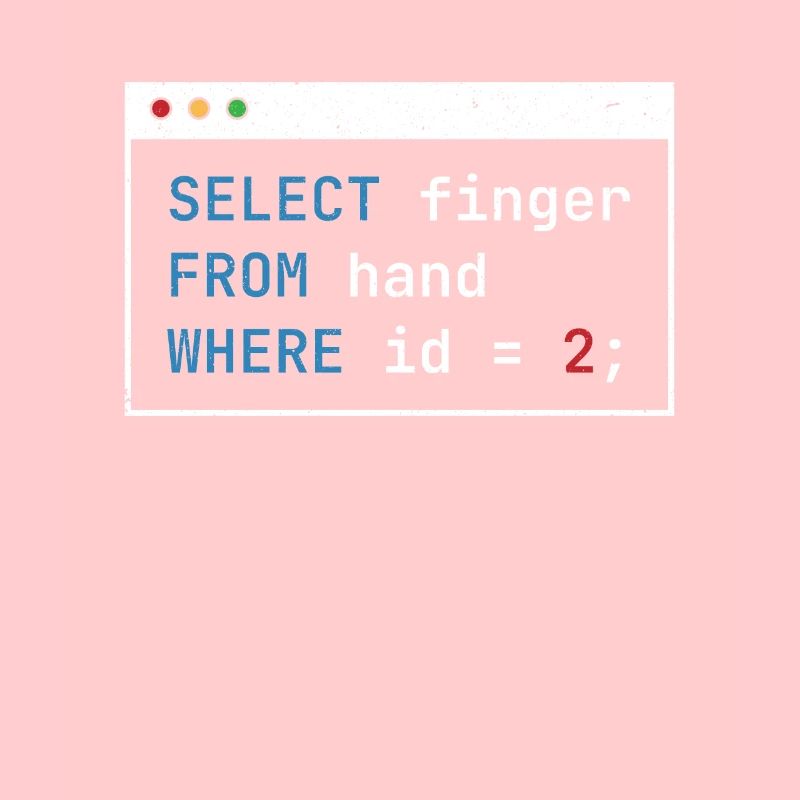 Hacking Code Cybersécurité Selected Finger Hacker