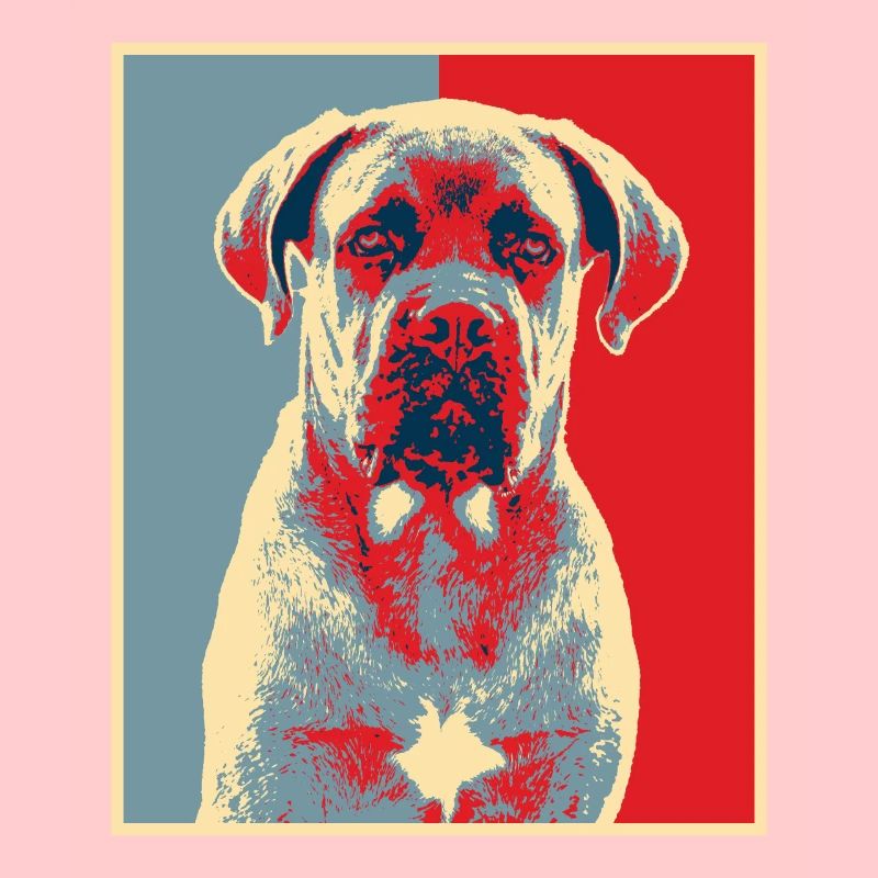 Dog Artwork - Vintage Cane Corso