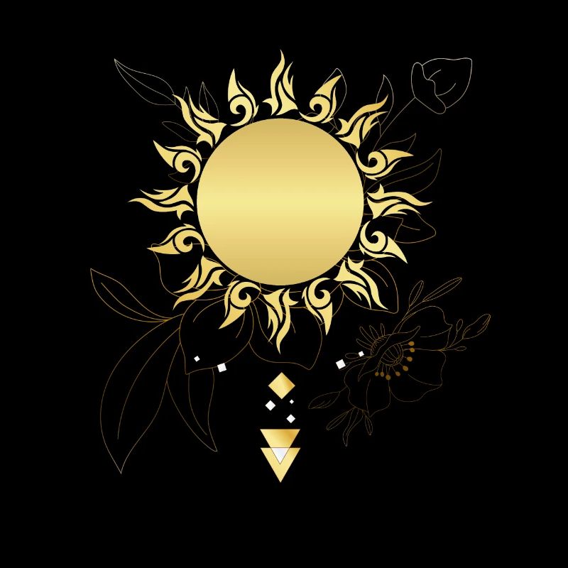 Sacred Geometry Sun Spiritual Enlightenment