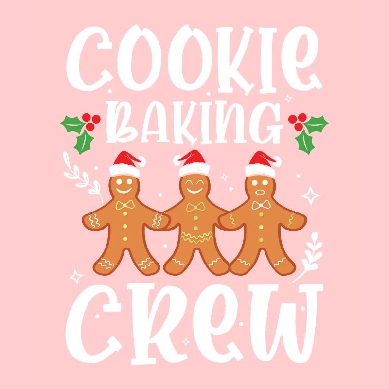 Cookie Baking Crew Pajama Christmas Gingerbread