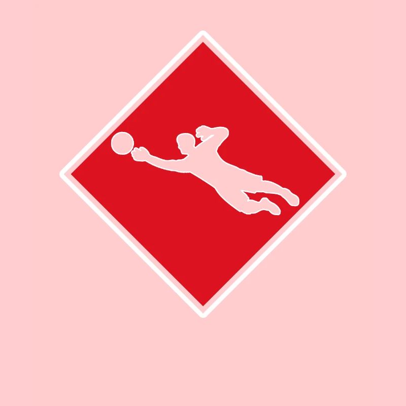 Fußball Keeper Logo