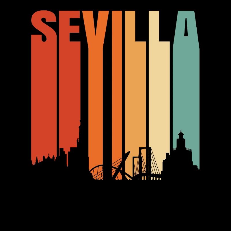 Spanische Städte Sevilla Geschenk