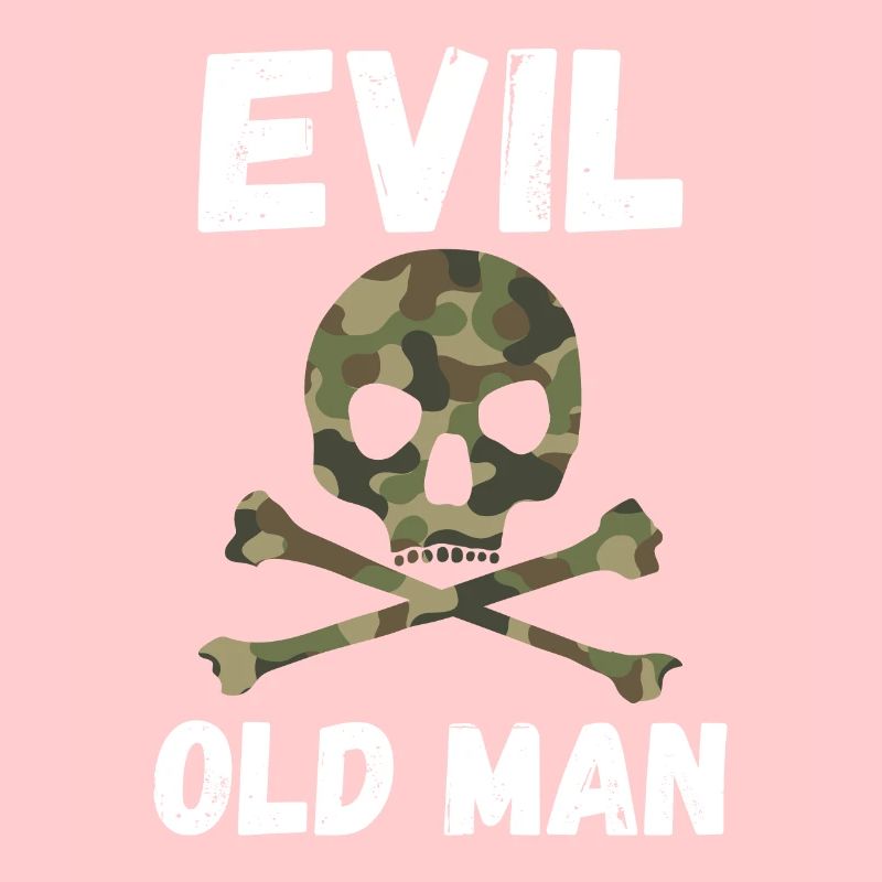 Evil old man The Evil Old Man Skull
