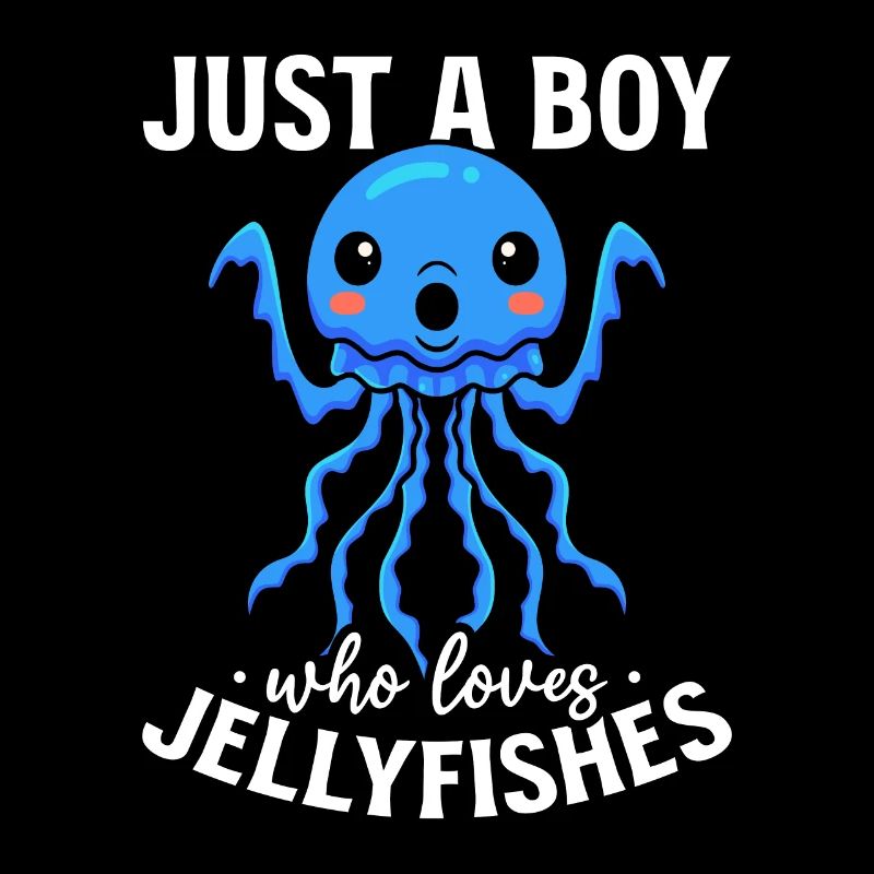 Jellyfish Lover Ich bin nur ein Junge, der Quallen