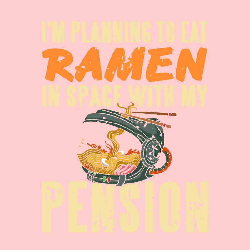 Planifier de manger des ramen dans l’espace avec ma pension