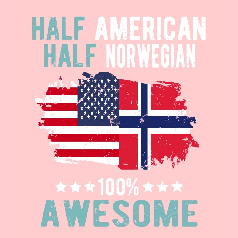 Half American Half Norwegian