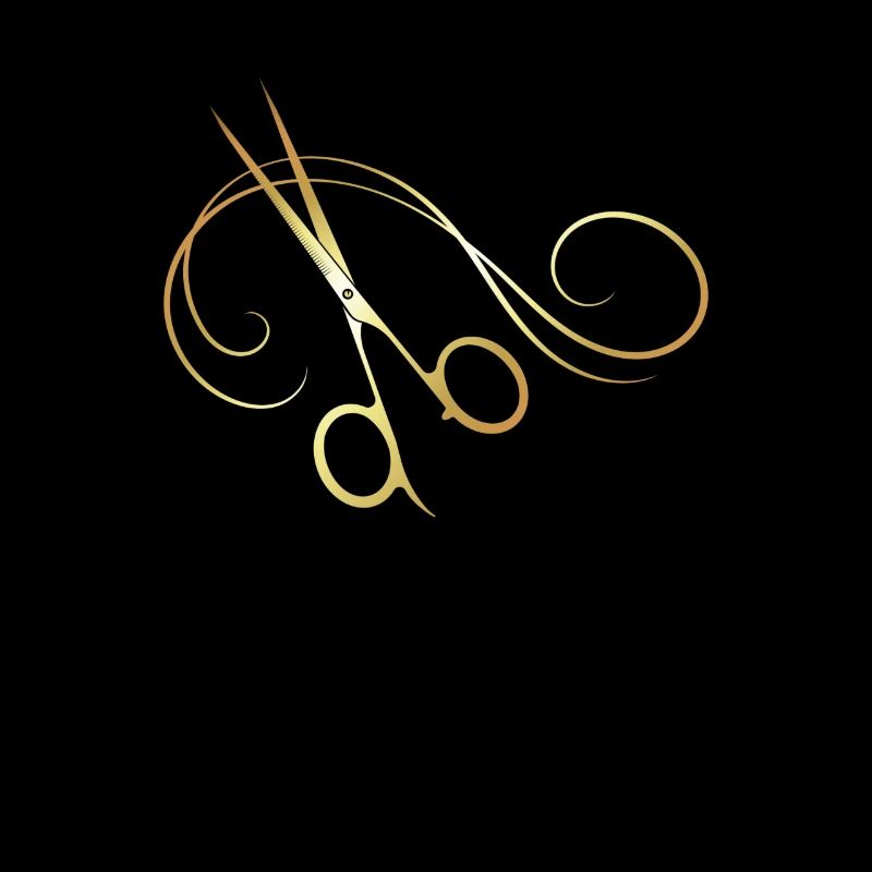 Coupe de cheveux coiffeur Coiffeur Ciseaux Sèche-cheveux Sèche-cheveux