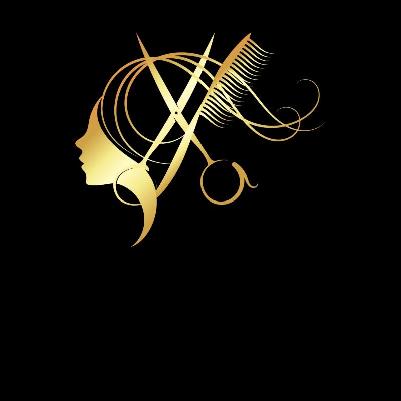 Coupe de cheveux coiffeur Coiffeur Ciseaux Sèche-cheveux Sèche-cheveux