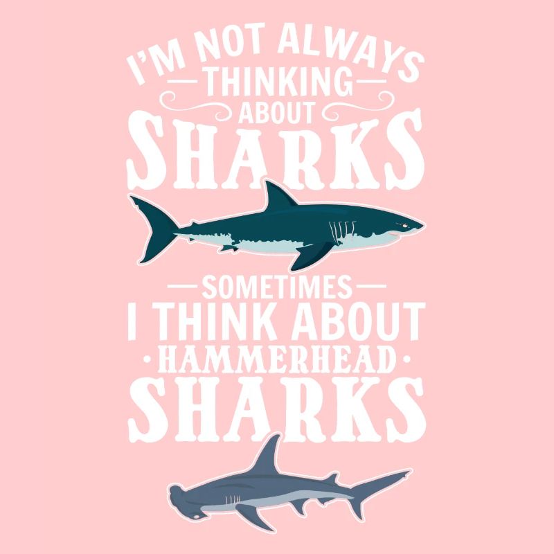 Requins-marteaux Je ne pense pas toujours aux requins