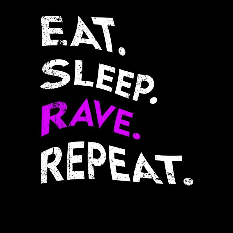 manger le sommeil rave répéter
