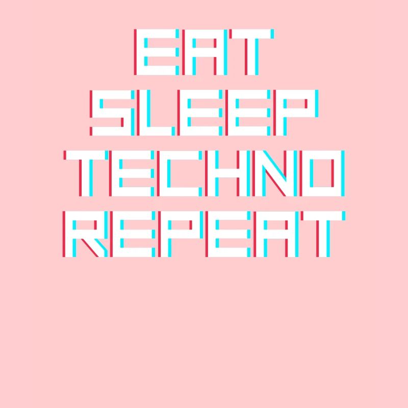 manger du sommeil techno répéter