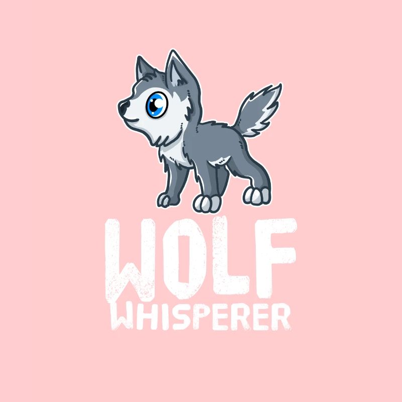 Funny Wolf Lover Wolf Whisperer