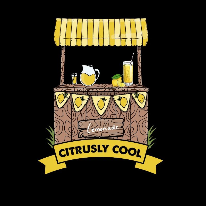 Lemon Design Lemonades Stand Boss Vente de citron