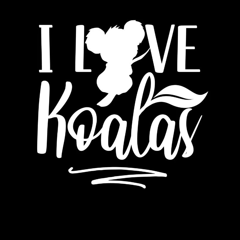 Ich Liebe Koalas Koalabär Koala Süß Tier