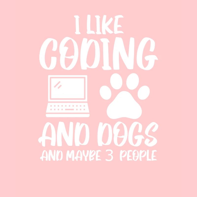 Développeur codeur de codage et de programmeur dog