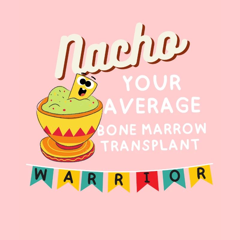 Drôle de jeu de mots Survivant de greffe de moelle osseuse Warrior