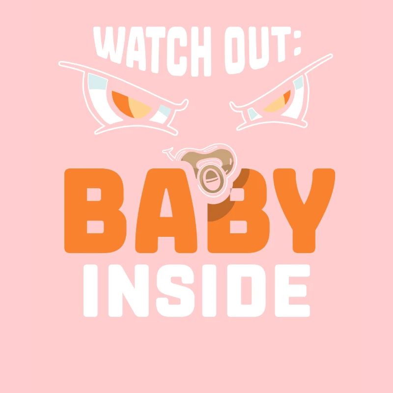 Attention Bébé à l’intérieur Grossesse enceinte Doux