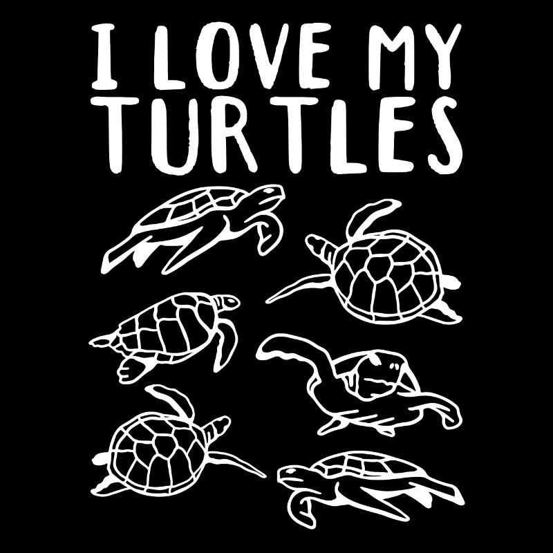 Mignons Turtle Lovers Tortues de mer I