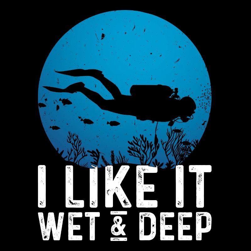 Scuba Diver Deep Underwater Snorkeling Lebenssti